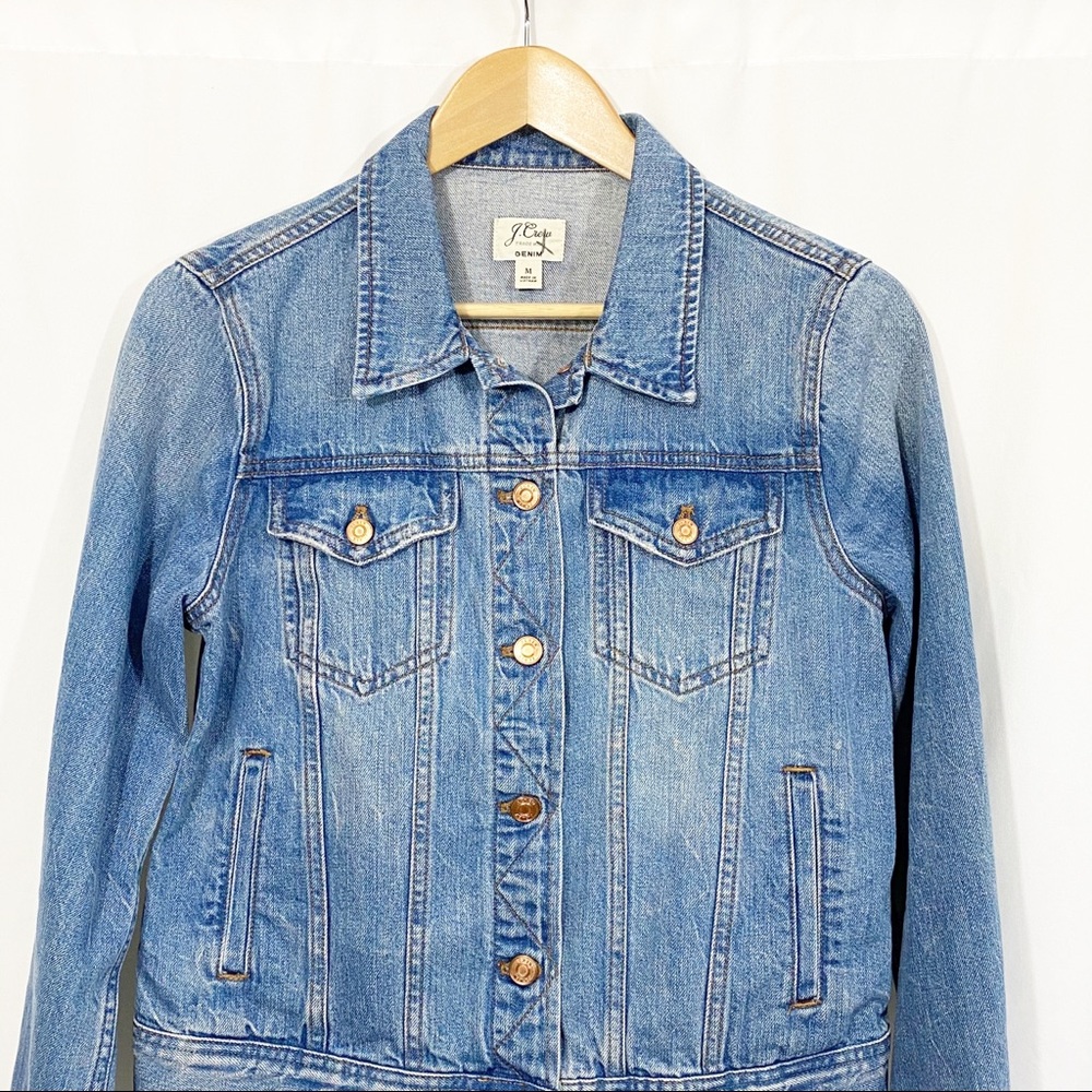 J. Crew Classic Denim Jean Jacket - Picture 5 of 12